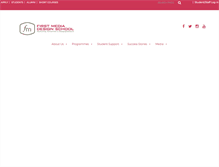 Tablet Screenshot of firstmedia.edu.sg